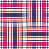 plaid modèle transparent. classique Écossais tartan conception. traditionnel Écossais tissé tissu. bûcheron chemise flanelle textile. modèle tuile échantillon inclus. vecteur