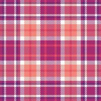 Écossais tartan modèle. plaids modèle sans couture modèle pour conception ornement. sans couture en tissu texture. vecteur