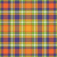 Écossais tartan modèle. plaid modèle sans couture pour foulard, robe, jupe, autre moderne printemps l'automne hiver mode textile conception. vecteur