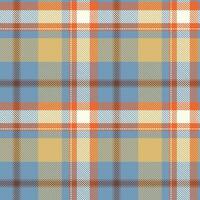 tartan sans couture modèle. sucré pastel plaid motifs pour chemise impression, vêtements, Robes, nappes, couvertures, literie, papier, couette, tissu et autre textile des produits. vecteur