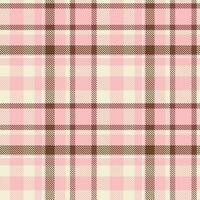 plaids modèle transparent. abstrait vérifier plaid modèle modèle pour conception ornement. sans couture en tissu texture. vecteur