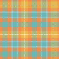 tartan sans couture modèle. sucré damier modèle pour chemise impression, vêtements, Robes, nappes, couvertures, literie, papier, couette, tissu et autre textile des produits. vecteur