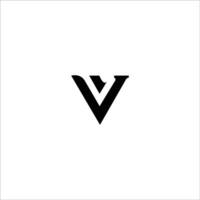 initiale lettre v logo vecteur conception modèle