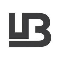 initiale lettre ub logo ou bu logo vecteur conception modèle