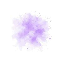 abstrait violet aquarelle l'eau éclaboussure. vecteur aquarelle texture dans violet Couleur