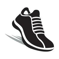chaussure icône logo vecteur conception modèle