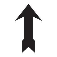 La Flèche icône logo vecteur conception modèle