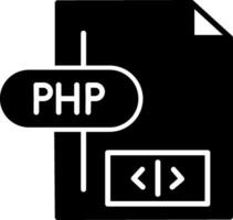 icône de vecteur php