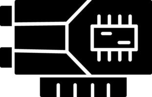 icône de vecteur de carte graphique