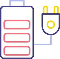 batterie charge vecteur icône