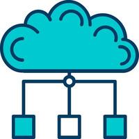 nuage Propriétés vecteur icône