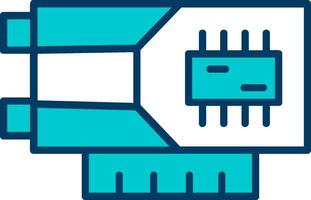 icône de vecteur de carte graphique