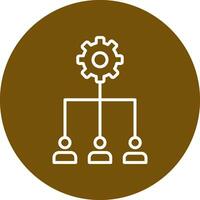 icône de vecteur de gestion d'équipe