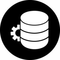 icône de vecteur d'entrepôt de données