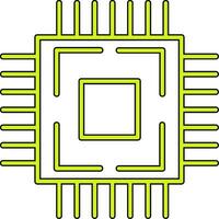 icône de vecteur de processeur