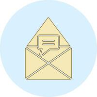 courrier gratuit vecteur icône