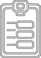 icône de vecteur de formulaire