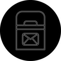 icône de vecteur de boîte aux lettres