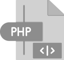 icône de vecteur php