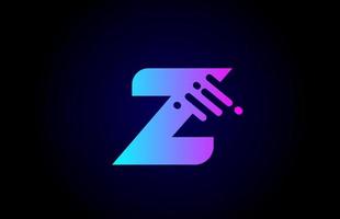 icône du logo lettre z pour les entreprises et l'entreprise vecteur