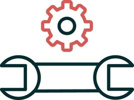 technique compétences vecteur icône