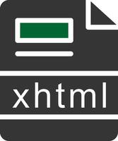 xhtml Créatif icône conception vecteur