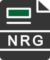 nrg Créatif icône conception vecteur