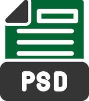 conception d'icône créative de fichier psd vecteur