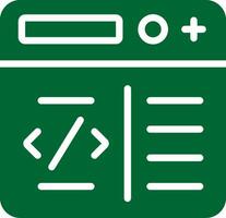 programmation Créatif icône conception vecteur