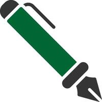 conception d'icône créative stylo plume vecteur
