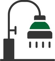 conception d'icône créative de douche vecteur