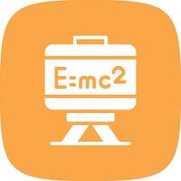 conception d'icône créative de relativité vecteur