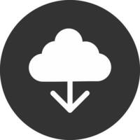 nuage Télécharger Créatif icône conception vecteur