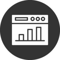 conception d'icône créative d'analyse vecteur