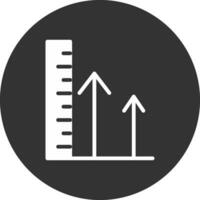 conception d'icône créative de hauteur vecteur