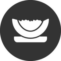 conception d'icône créative pastèque vecteur