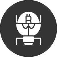 conception d'icône créative de crypto-monnaie vecteur