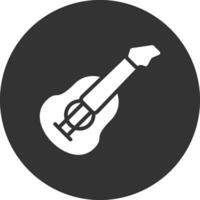conception d'icône créative de guitare vecteur