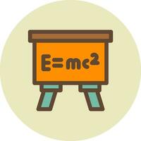 conception d'icône créative de relativité vecteur