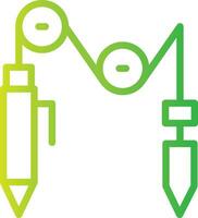 conception d'icône créative de séparation vecteur