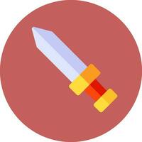 conception d'icône créative épée vecteur