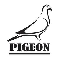 pigeons icône logo vecteur conception modèle