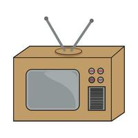 modèle de conception de vecteur de logo d'icône de télévision