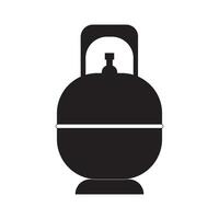 gaz cylindres icône logo vecteur conception modèle