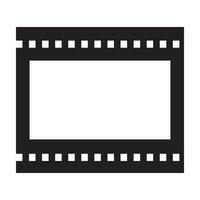film rouleau icône logo vecteur conception modèle