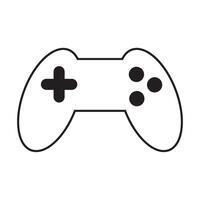 Jeux icône logo vecteur conception modèle