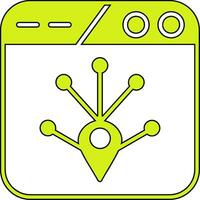 icône de vecteur de navigation