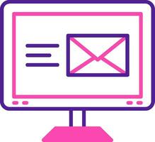icône de vecteur de courrier électronique
