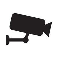 vidéosurveillance caméra icône logo vecteur conception modèle