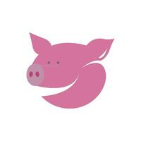 porc logo vecteur modèle